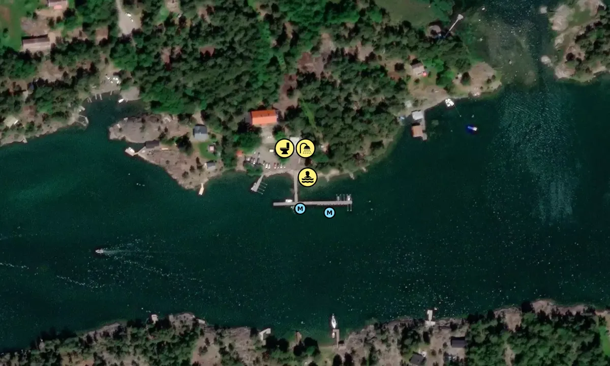 Satelite image of Korpo Rumarstrand