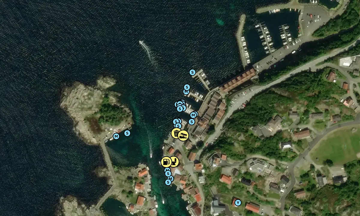 Satelite image of Korshamn