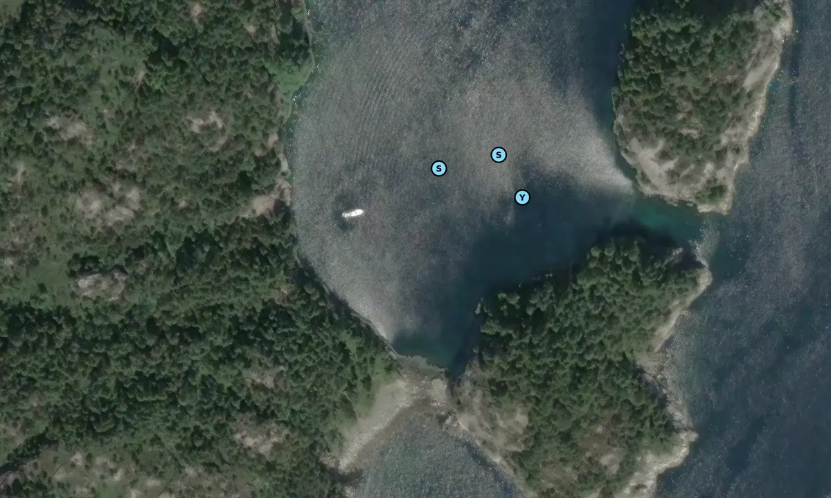 Satelite image of Korsneset - Fana