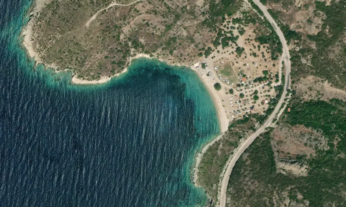 Satelite image of Kosova Plajı