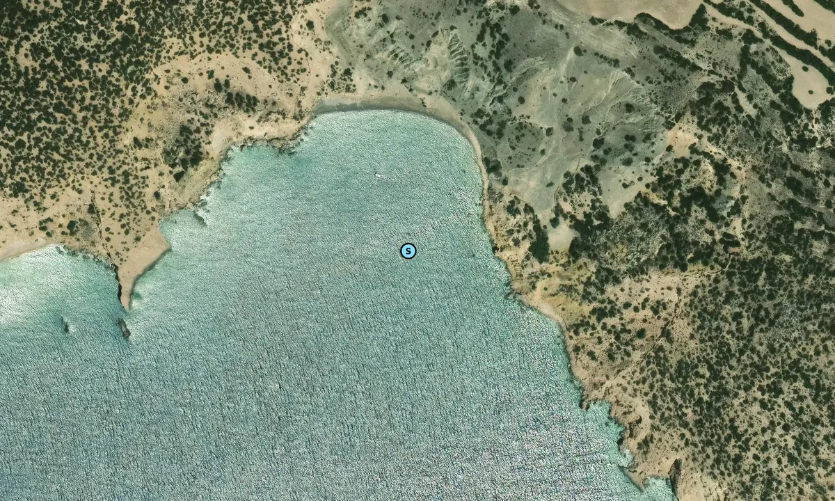 Satelite image of Koufonisos SW