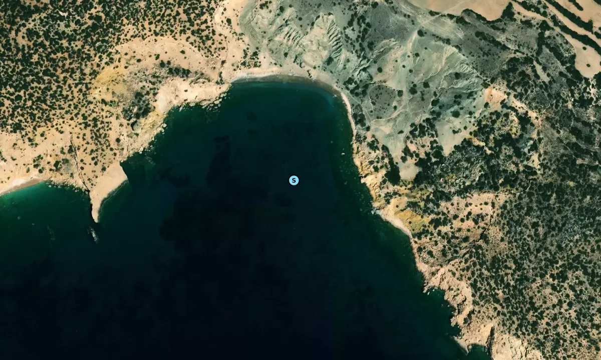 Satelite image of Koufonisos SW