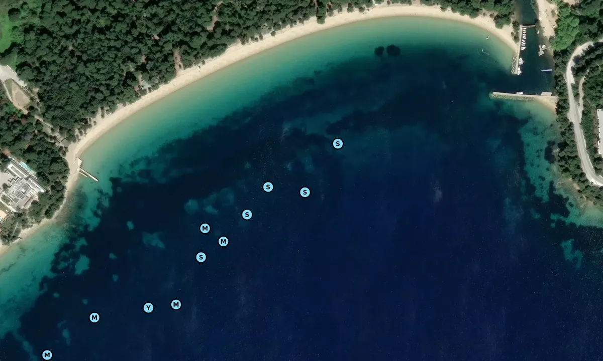 Satelite image of Koukounaries