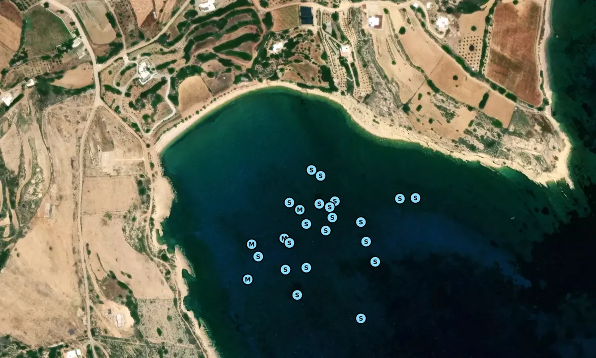 Satelite image of Kouloura Bay