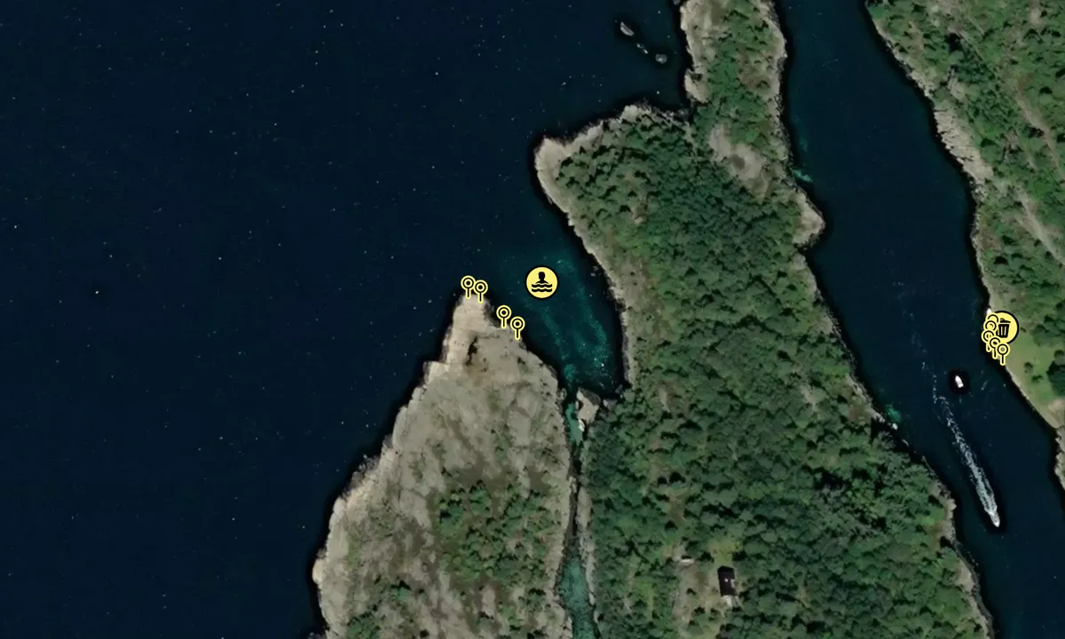 Satelite image of Krabbøy
