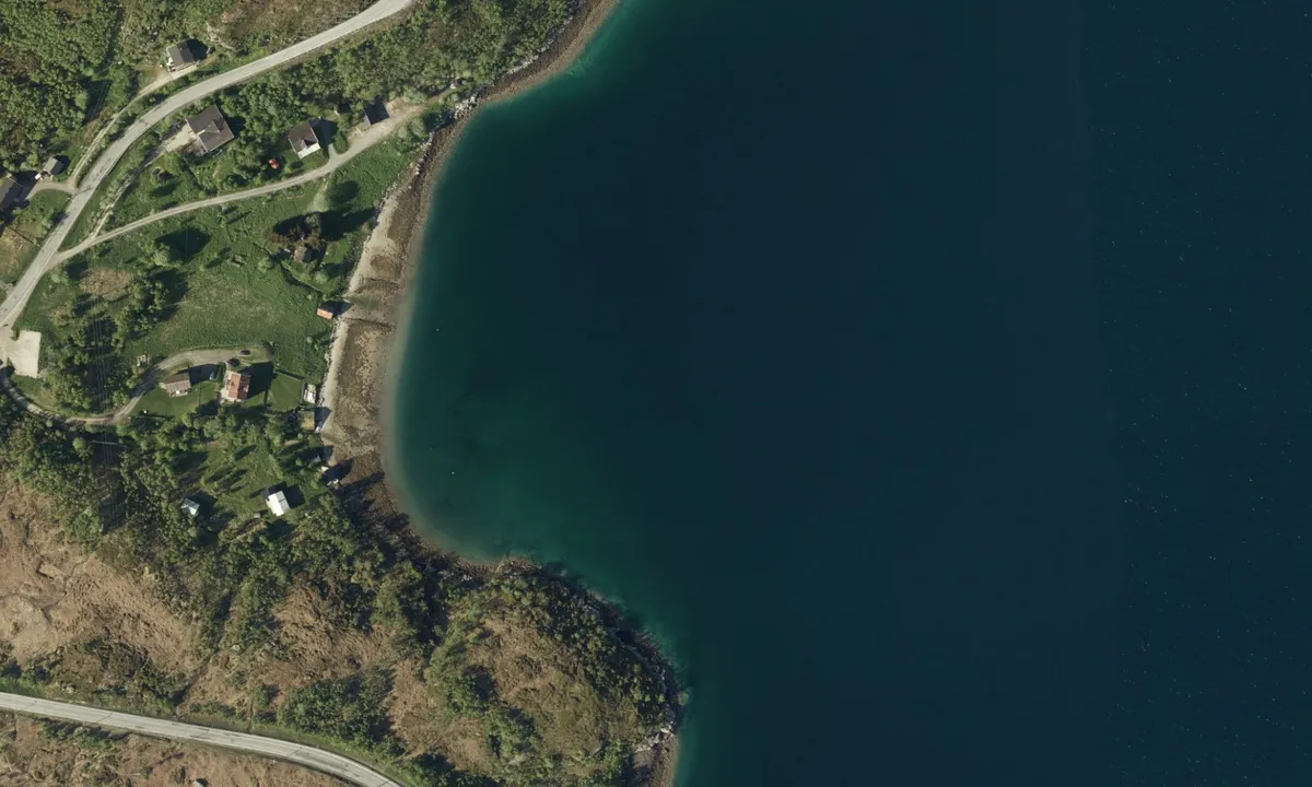 Flyfoto av Kræmervika