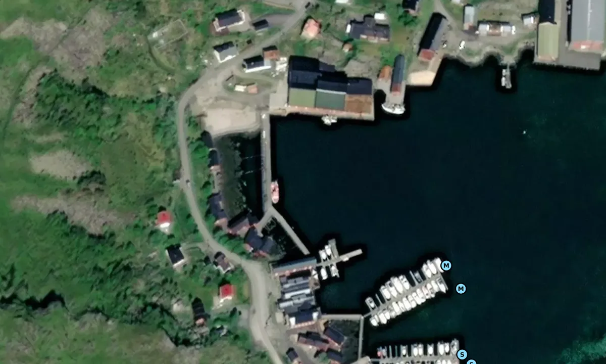 Flyfoto av Kræmmarvika Marina