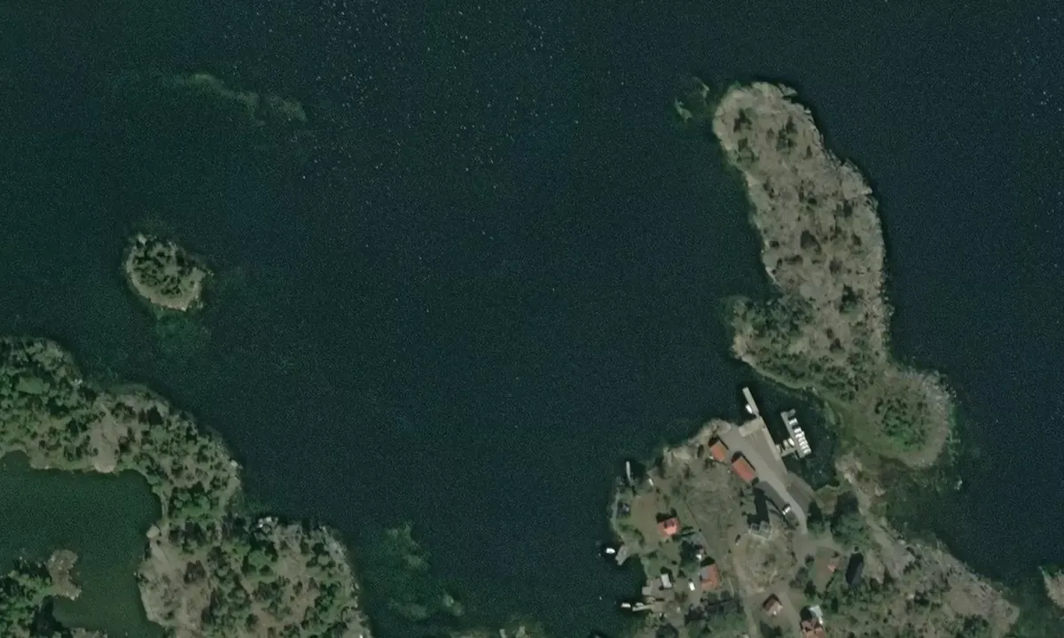 Flyfoto av Kråkelund Upplångö - SXK Dacke bouy