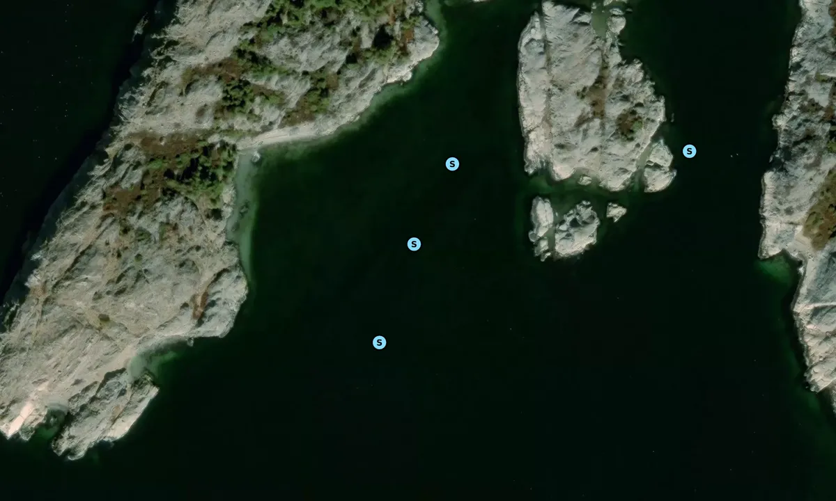 Satelite image of Kråkholmarna