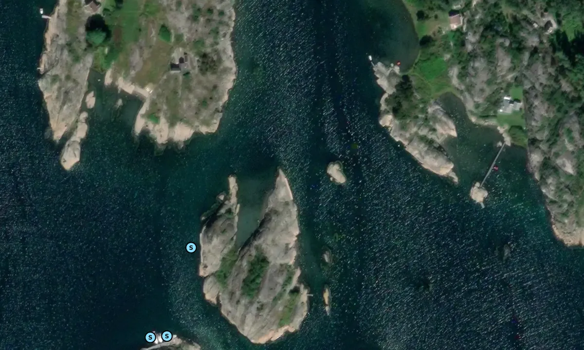 Satelite image of Kråkholmen nord