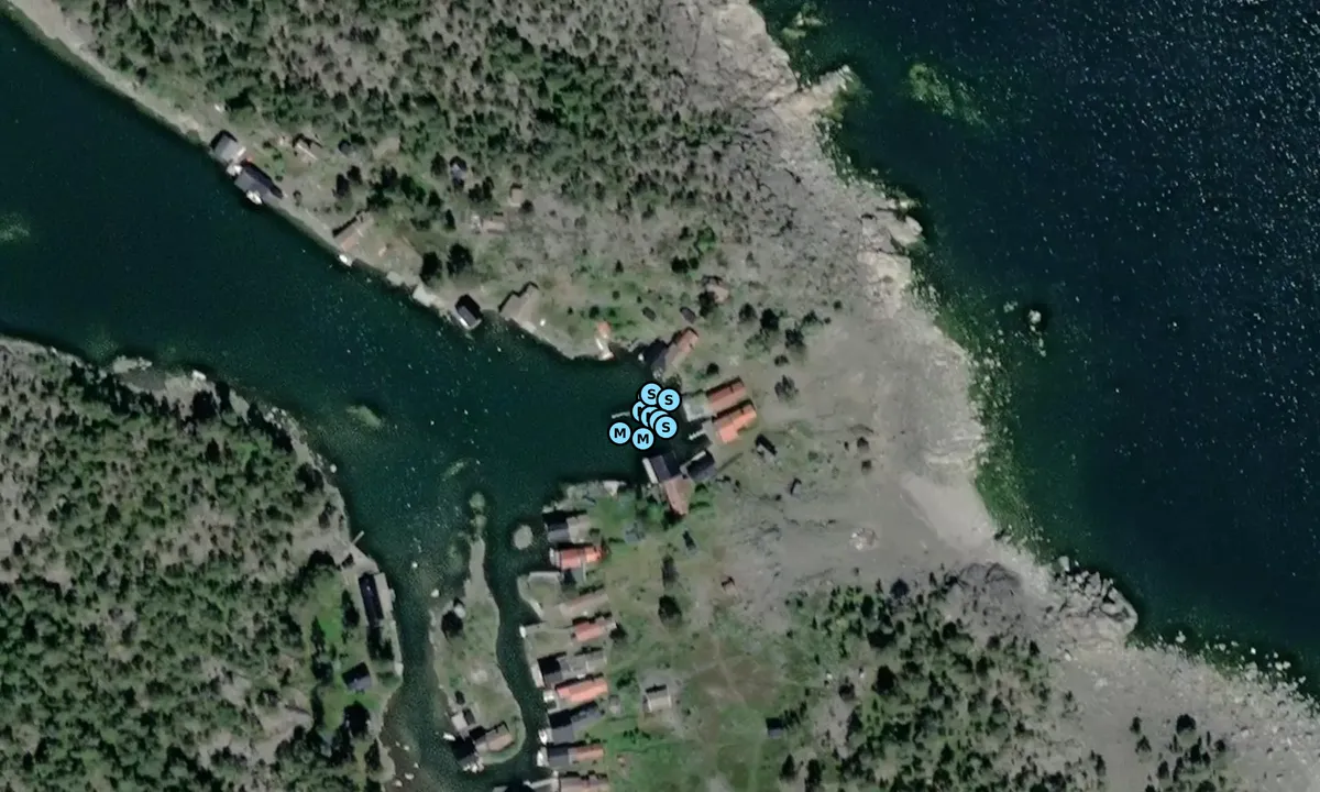 Satelite image of Kråkön