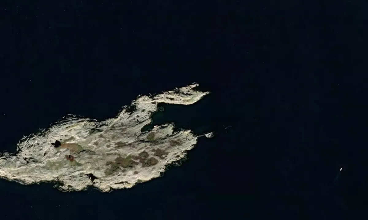Flyfoto av Kråkorna - Marstrand