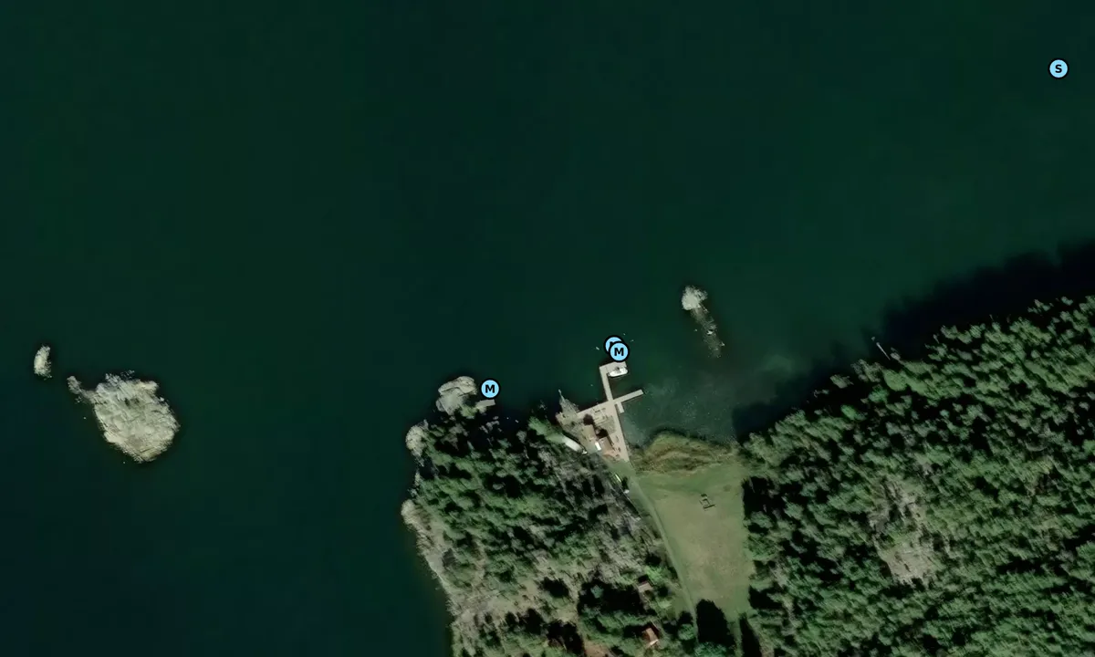 Satelite image of Kråmö Skärgårdsby