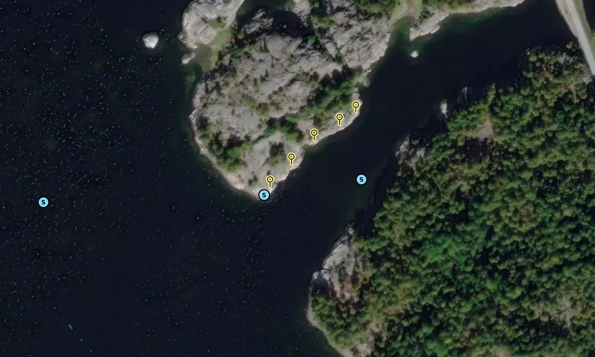 Satelite image of Kranseholmen - Tjärnö