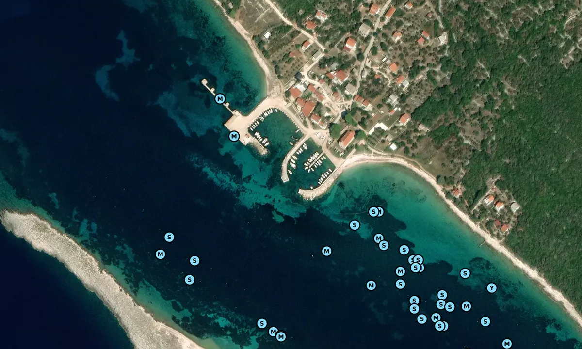 Satelite image of Krijal Luka