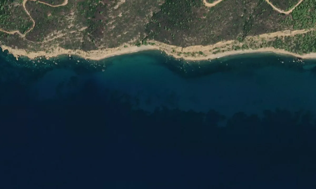 Flyfoto av Kritamo Bay