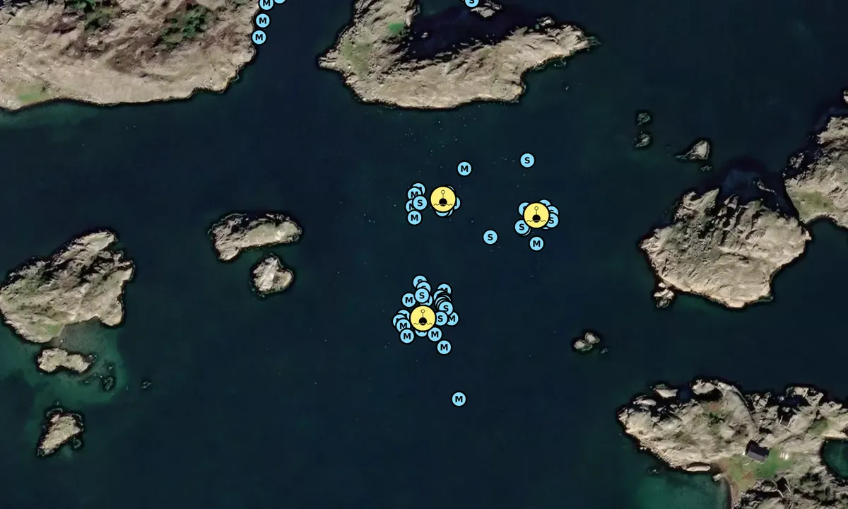 Satelite image of Krokholmen Bockholmen - SXK Västkust bouy