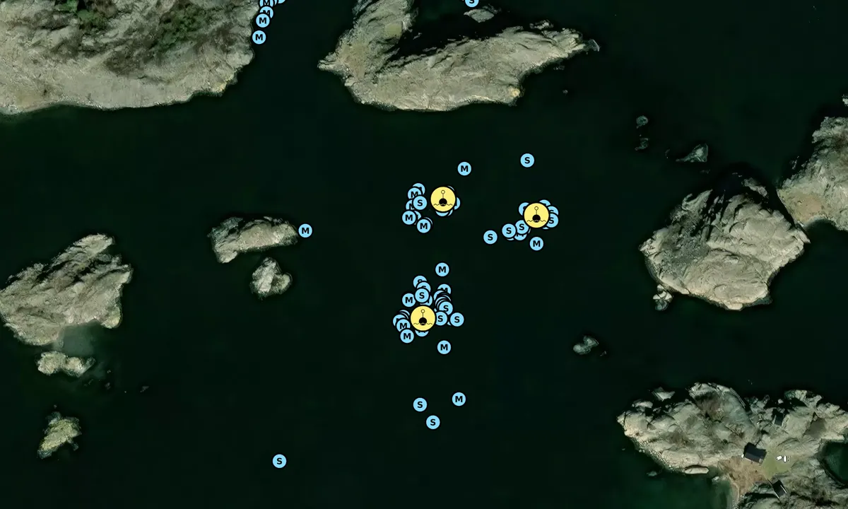 Satelite image of Krokholmen Bockholmen - SXK Västkust bouy