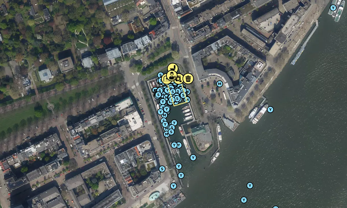 Satelite image of KRZV De Maas Marina