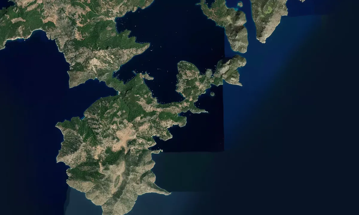 Flyfoto av Kucuk Kuyruk - Dalaman