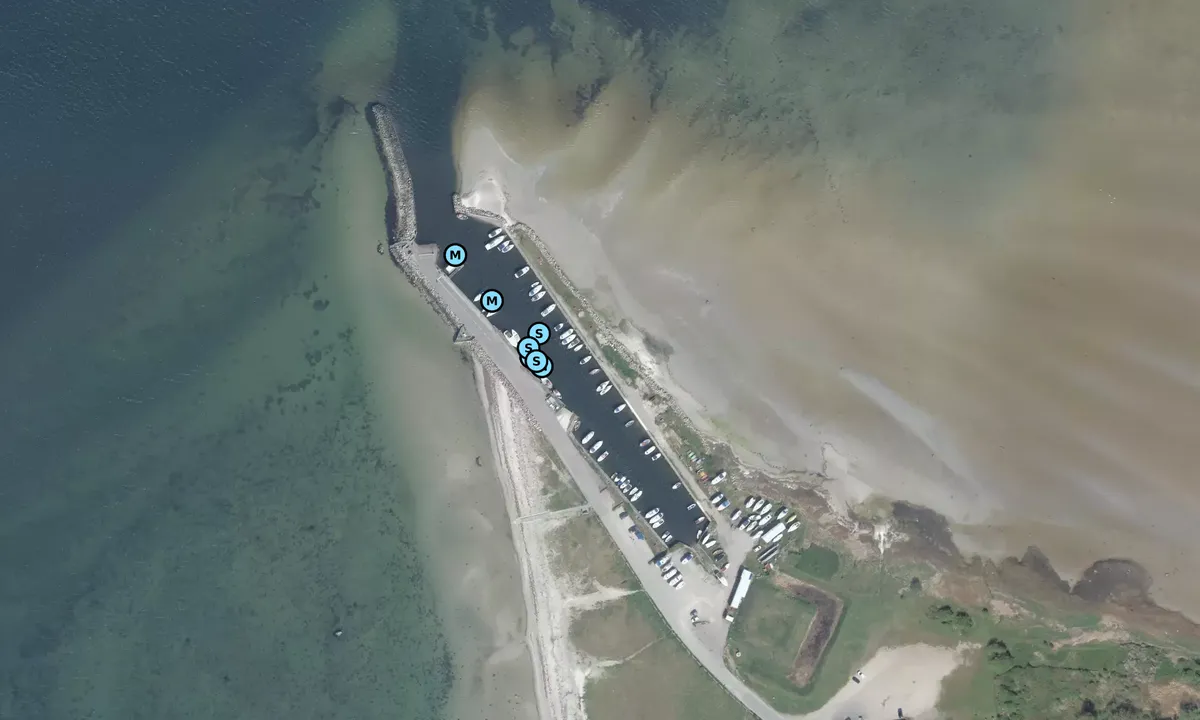 Satelite image of Kulhuse havn