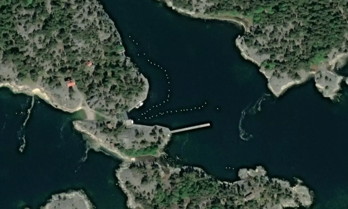 Flyfoto av Kungliga Motorbåt Klubben - Högböte
