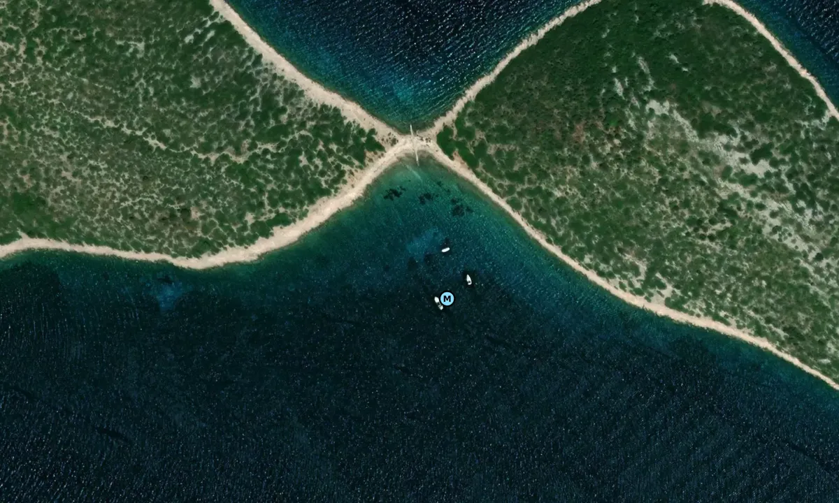 Satelite image of Kurba Mala