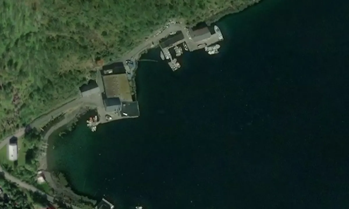 Satelite image of Kvalfjord