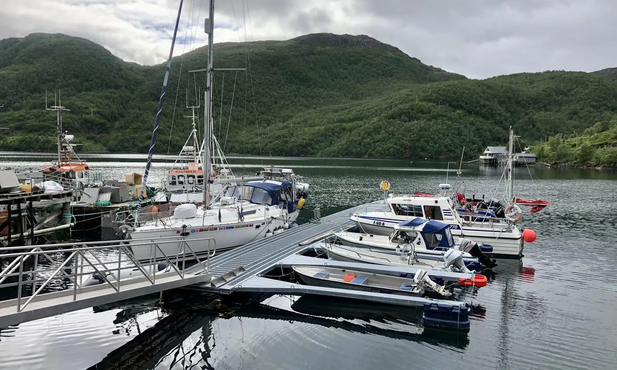 Kvalfjord: Plass til 2-3 gjestebåter