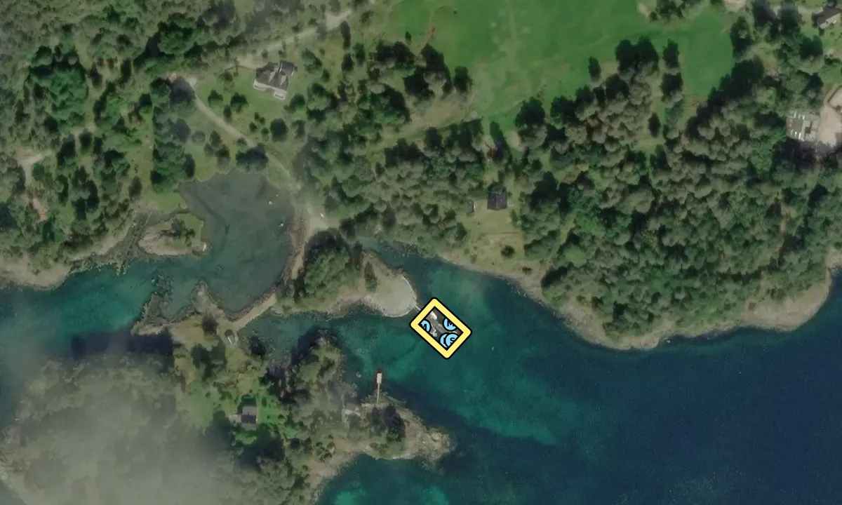 Satelite image of Kvalstad - Svanøy
