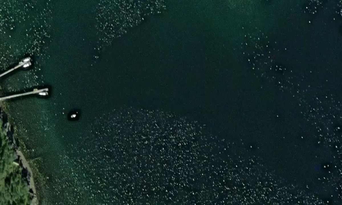 Satelite image of Kvannåsen