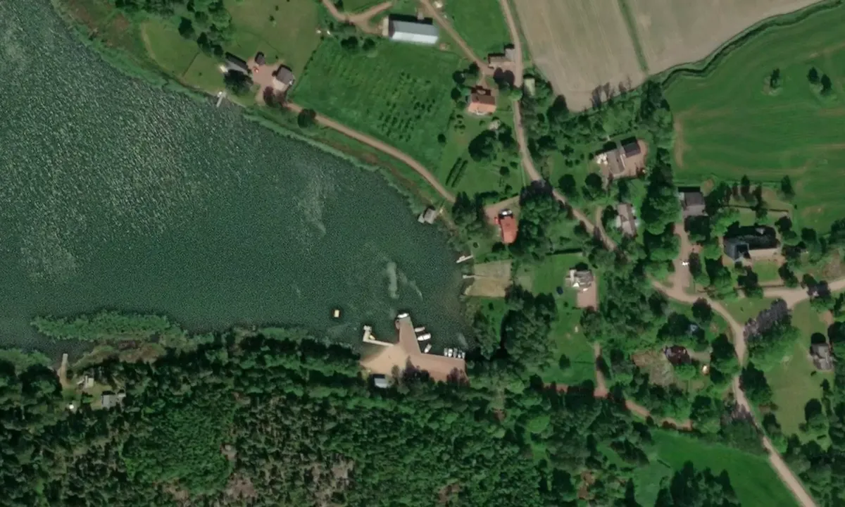Flyfoto av Kvarnboviken