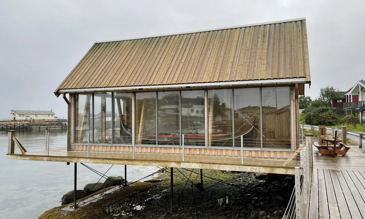 Kvarøy Marina: Nordlandsbåt utstilt