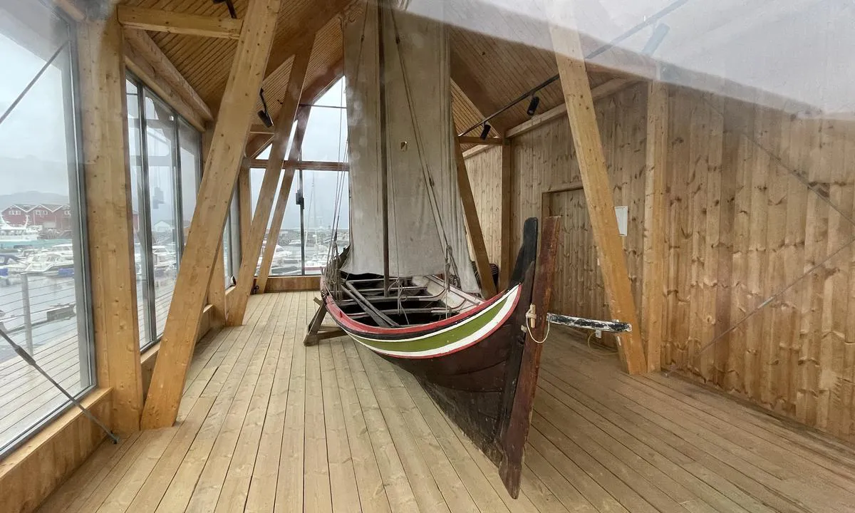 Kvarøy Marina: Nordlandsbåt utstilt