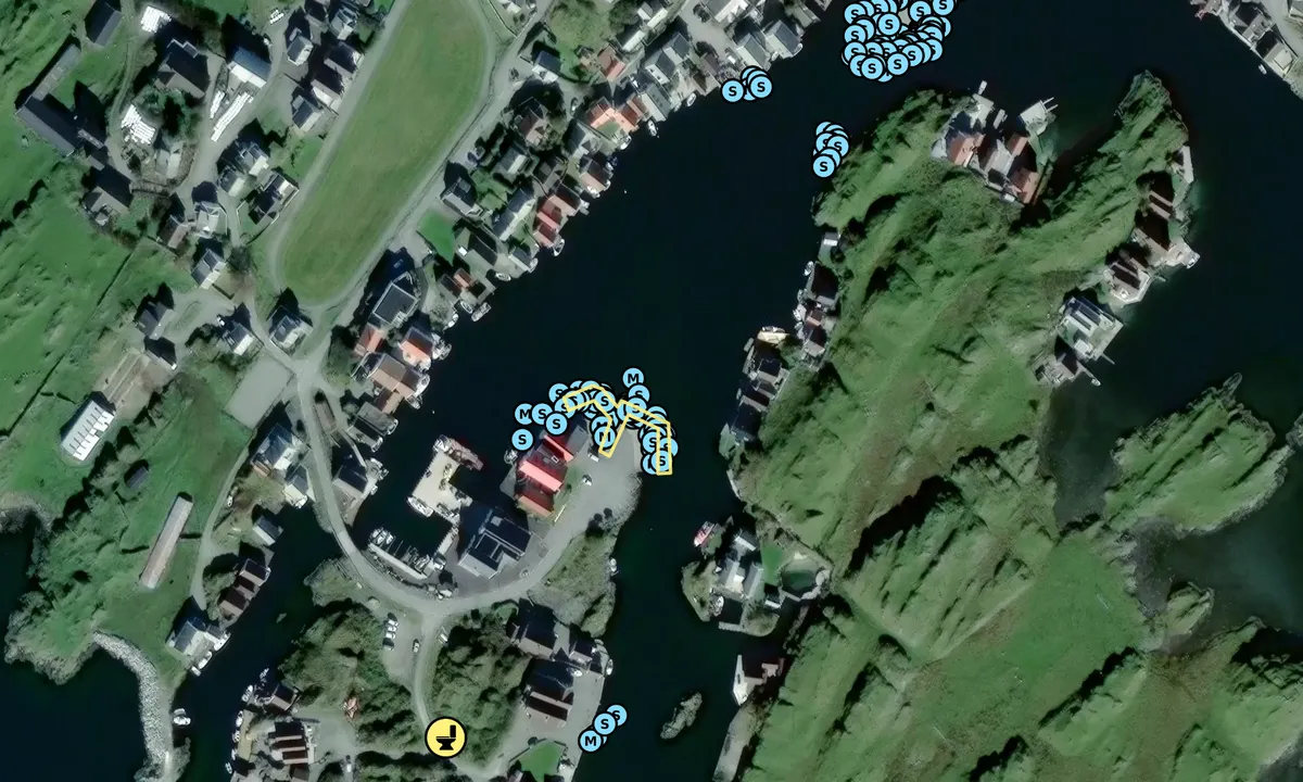 Satelite image of Kvitsøy - Grøningen