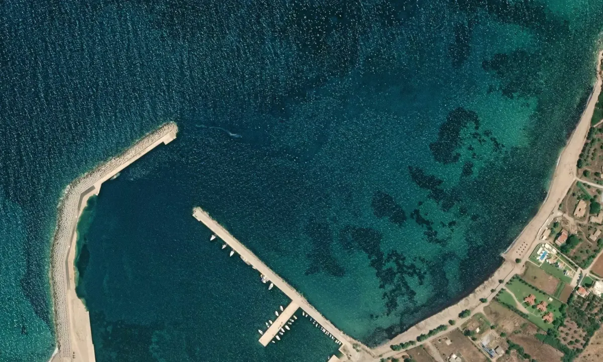 Flyfoto av Kyparissia
