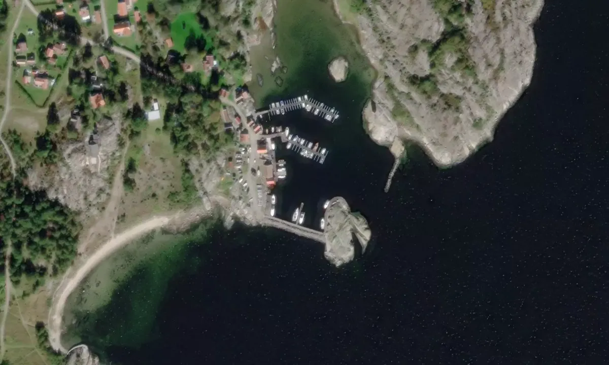 Flyfoto av Kyrkosund