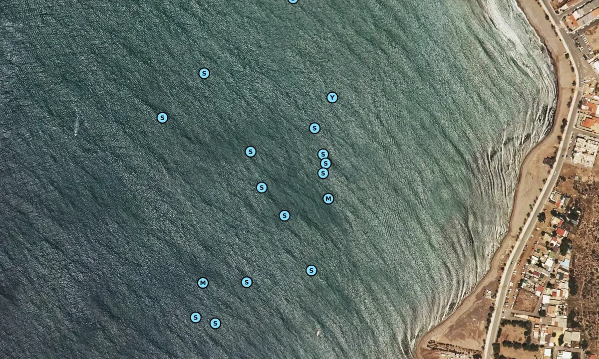 Satelite image of La Azohía