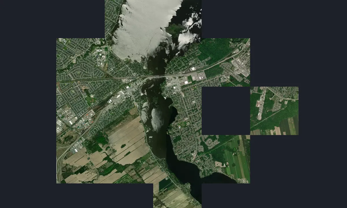 Flyfoto av La Baie Bellevue