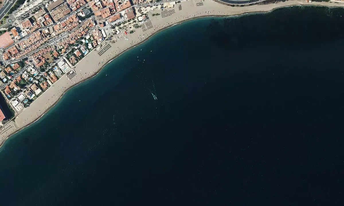 Flyfoto av La Cala de Mijas