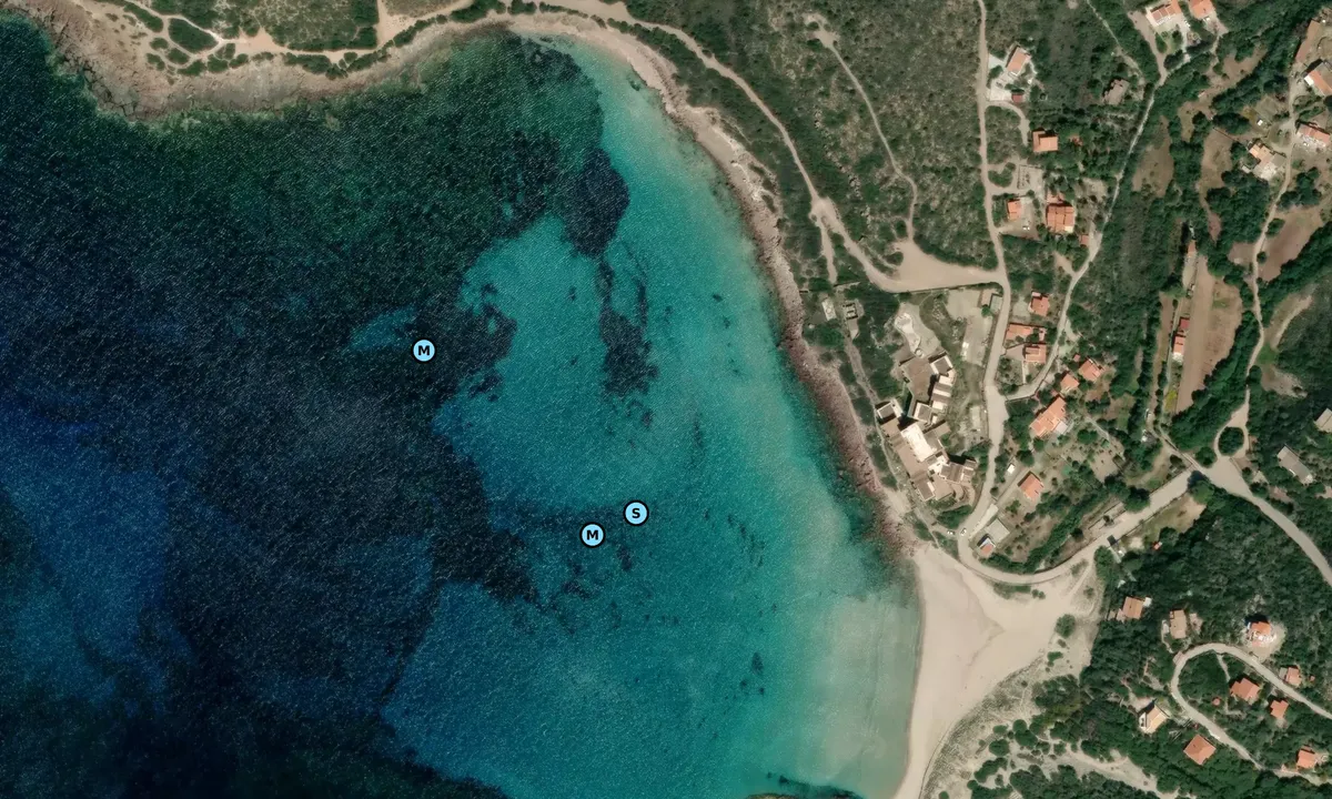 Satelite image of La Caletta 1