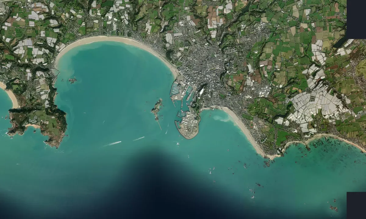 Flyfoto av La Collette Marina - Saint-Helier
