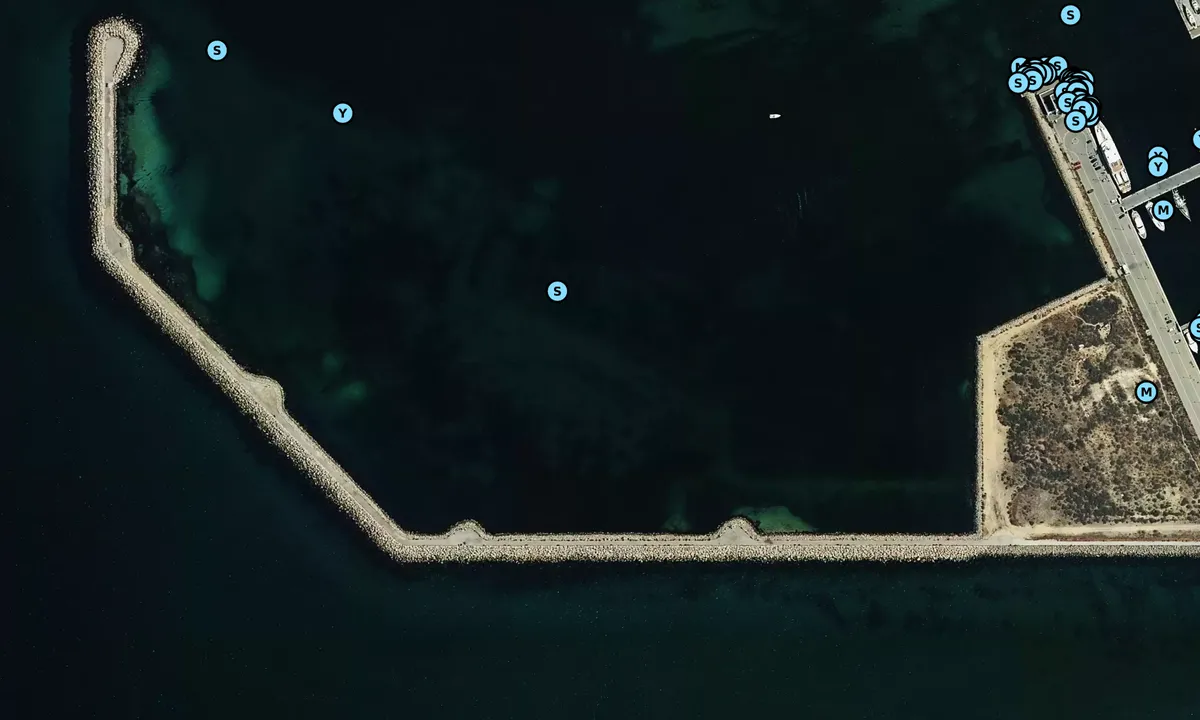 Satelite image of La Linea de la Concepcion