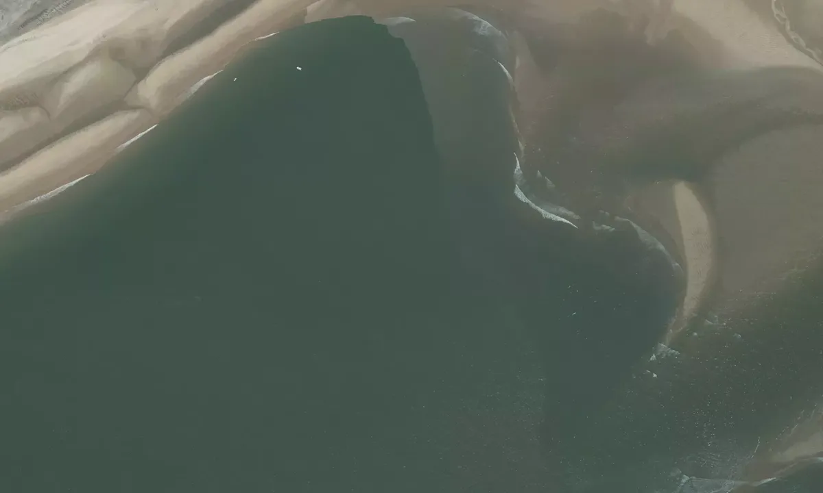 Satelite image of La Palmyre