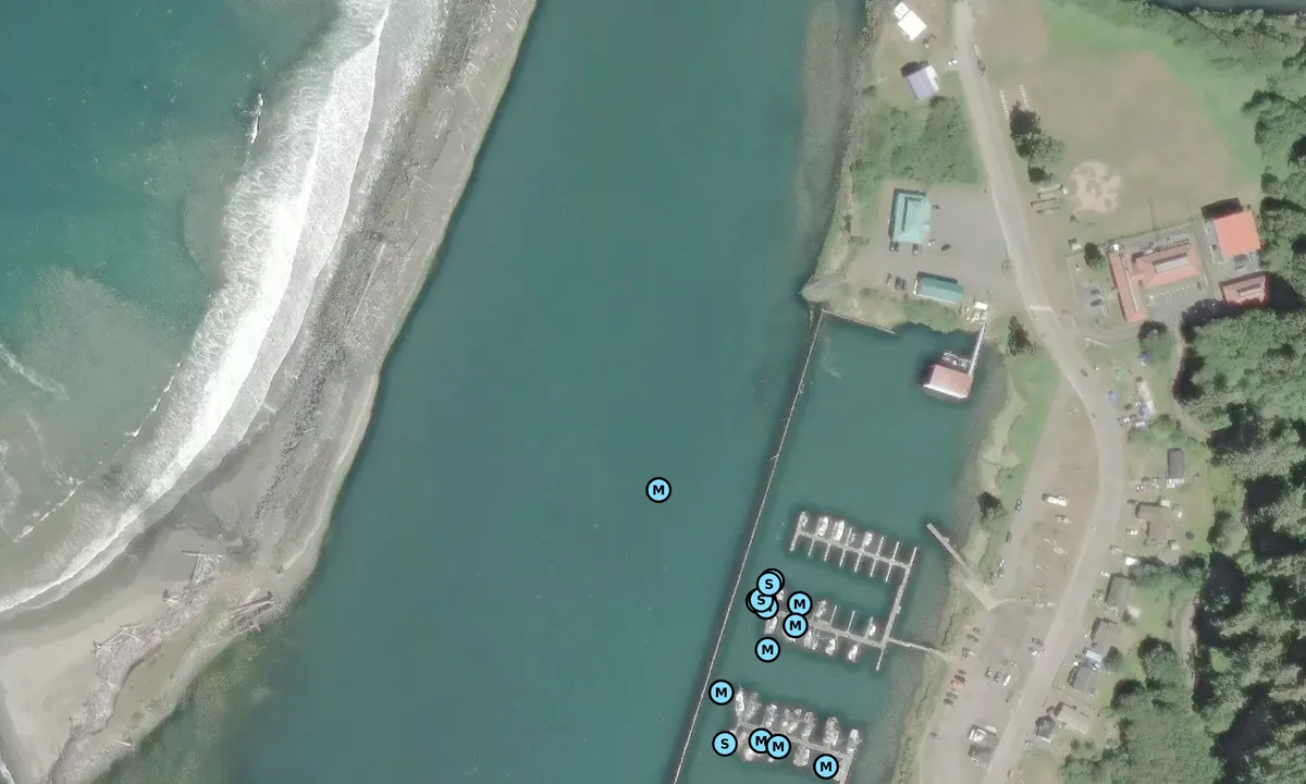 Satelite image of La Push
