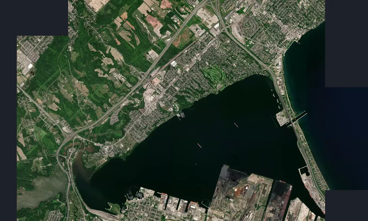 Flyfoto av La Salle Park Marina