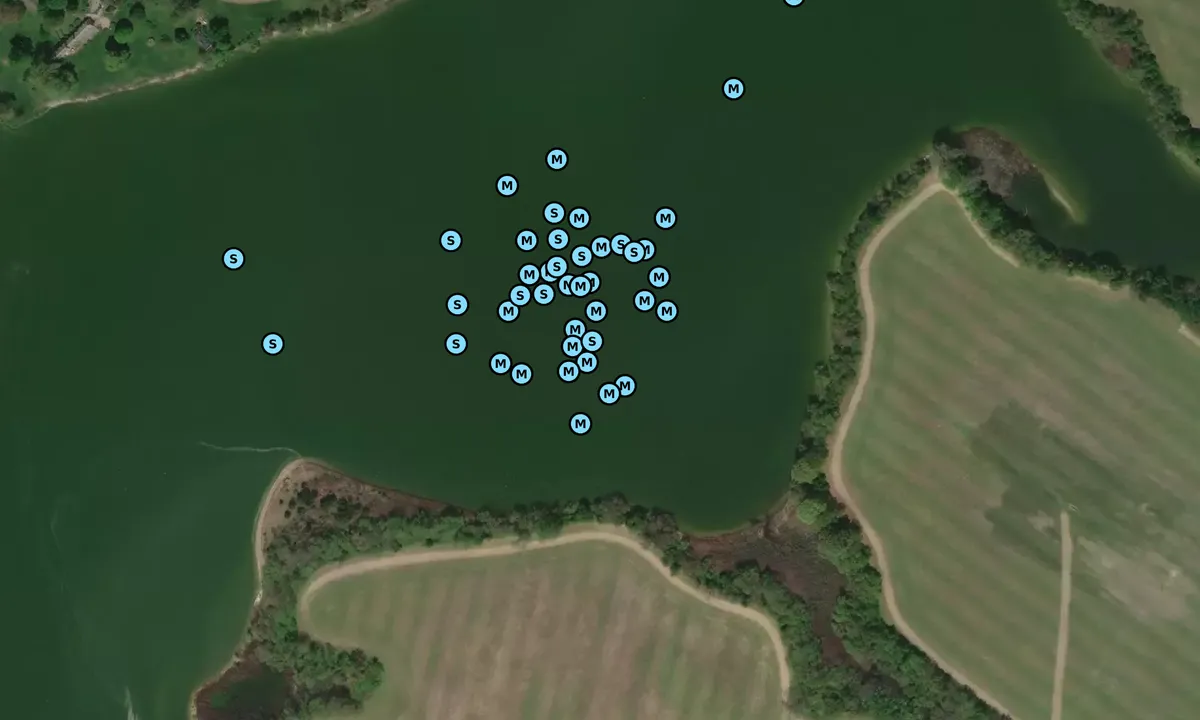 Satelite image of La Trappe Creek - 1