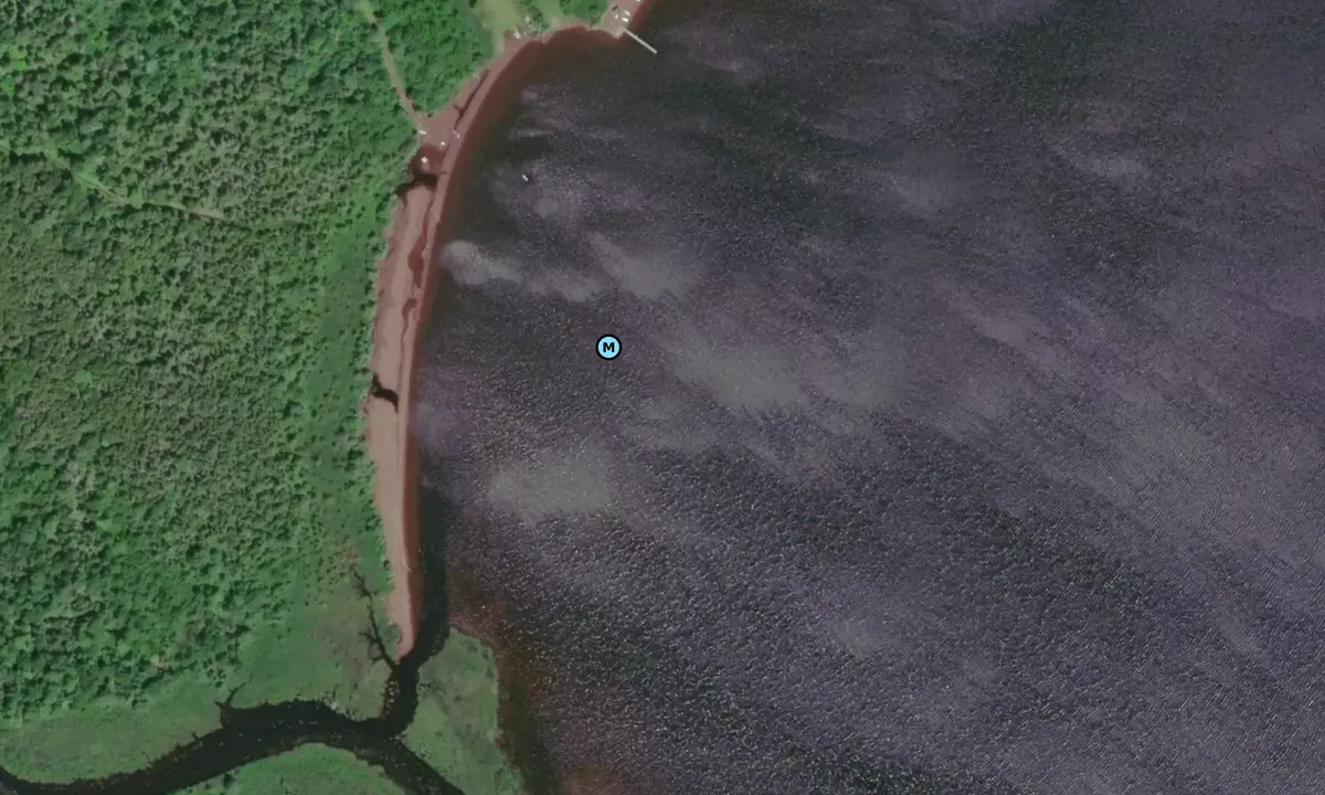 Satelite image of Lac La Belle -02