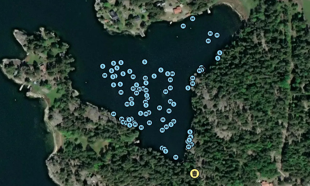 Satelite image of Lådna - Hemviken