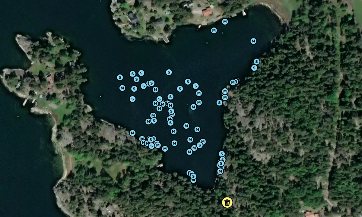 Satelite image of Lådna - Hemviken